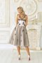 Abito Homecoming in Tulle Sogno A-Line in Pizzo Semplice