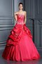 Abito Quinceanera Allacciato Senza Strap Lunghi Ball Gown Alta Vita