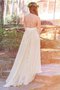 Abito da Sposa A-Line Formale E Informale Semplice in Tulle con Criss-cross