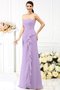 Abito da Ballo in Chiffon Principessa con Piega Cuore Senza Maniche