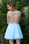 Abito Homecoming A-Line in Chiffon Mini Tondo Principessa