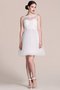 Vestito Laurea A-Line Largo in Tulle Mini Semplice