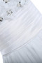 Abiti da Sposa in Satin Elastico Largo Naturale Tubino Al Ginocchio