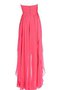 Vestito Laurea con Increspato Cerniera Seghettato Scollo con Increspature A-Line
