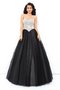 Abito Quinceanera Cuore Ball Gown A Terra con Paillette Senza Maniche