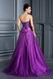 Abito Quinceanera Alta Vita in Raso Lungo Ball Gown con Perline