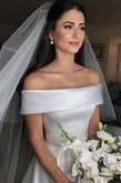 Abito da sposa cerniera formale lunghi particolare pudica piuttosto