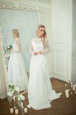 Abito da Sposa Lupetto Formale E Informale Lusso Moderno Vintage