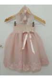 Abito da Cerimonia Bambini Alla Caviglia con Applique con Increspature Ball Gown Anello