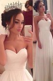 Abito da sposa moderno modo lunghi sogno a terra cuore