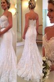 Abito da sposa con applique conservatore cinghia in rilievo semplice adorabile allacciato