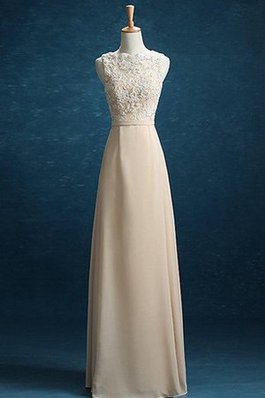 Abito da Ballo Vintage Lusso in Chiffon A-Line Semplice