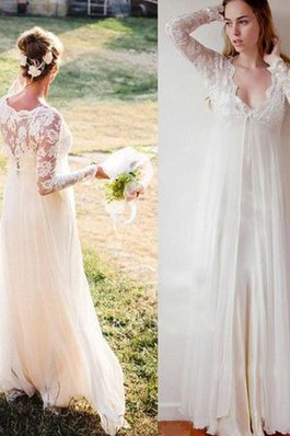 Abito da sposa a spiaggia romantico lusso shiena sheer bello alta vita