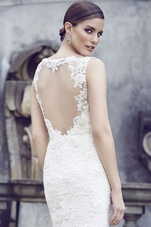 Abito da Sposa Semplice in Pizzo Lungo Elegante Vintage