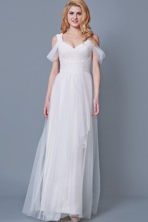 Abito mamma Sposa con Mezze Maniche con Fusciacca decorato Al Ginocchio con Applique