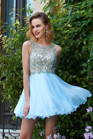 Abito Homecoming A-Line in Chiffon Mini Tondo Principessa