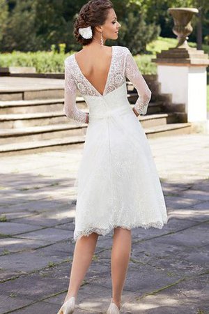 Abito da Sposa in Chiffon Retro Formale E Informale Elegante tradizionale