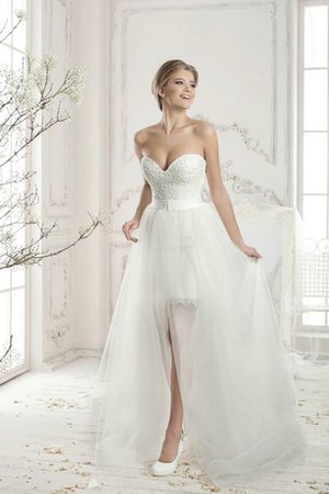 Abito da Sposa in Pizzo Formale E Informale in Pizzo Tubino in Tulle