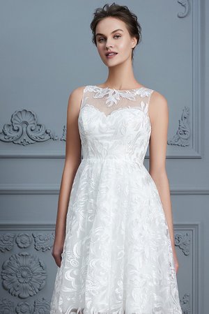 Abito da sposa asimmetrici semplice shiena sheer modo principessa lungo