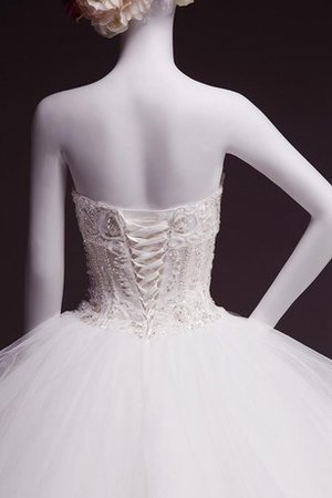 Abito da Sposa Cuore in Raso in Organza in Chiffon A-Line