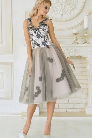 Abito Homecoming in Tulle Sogno A-Line in Pizzo Semplice