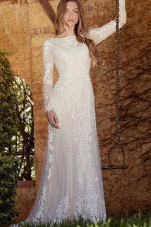 Abito da Sposa Vintage Largo con Piega A Terra Formale E Informale