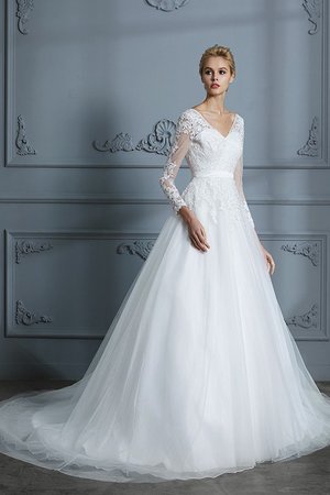 Abito da sposa dolce classico in tulle naturale sogno pudica