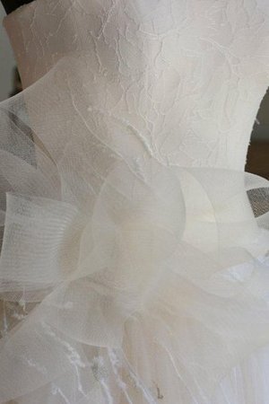 Abito da Sposa Buco Della Serratura Schiena Cuore in Pizzo Senza Maniche con Applique